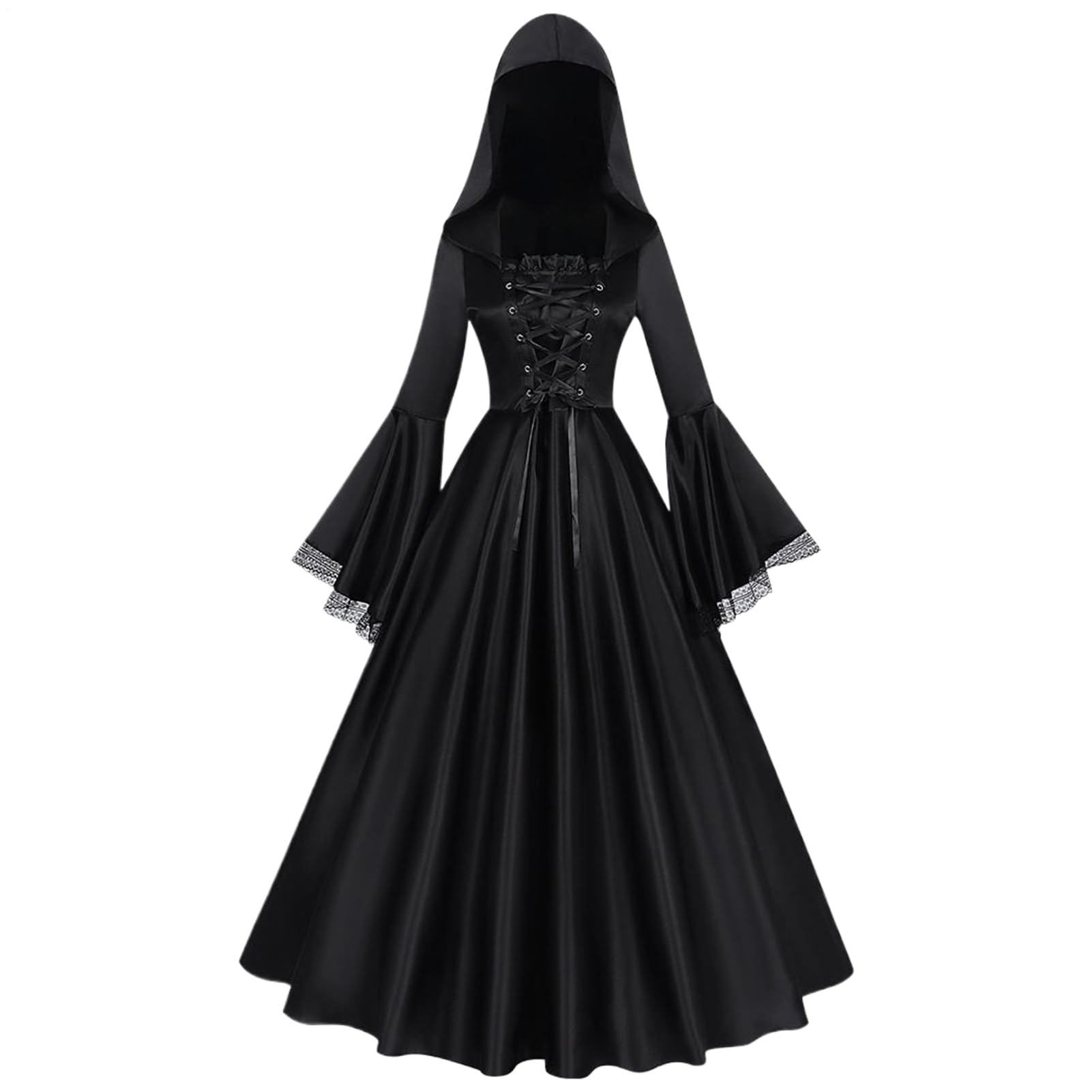 Faldas de tul para mujer, falda de tul para mujer, falda larga en la parte trasera, falda tutú gótico, Halloween, brujas góticas, de spandex, longitud de la espalda, para hija, novia, amigas, hermanas