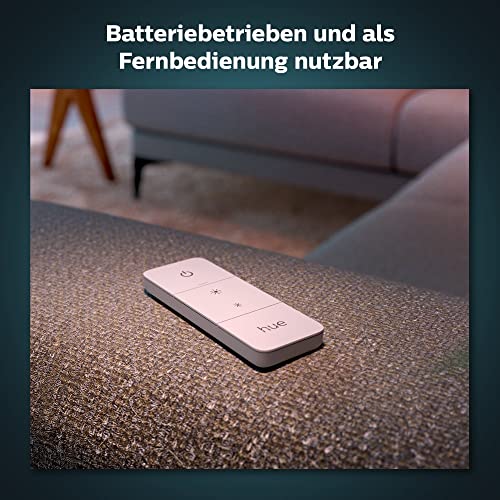 Philips Hue Dimmschalter, Zubehör für Ihr Philips Hue System, kabelloses Dimmen ohne Installation, Abrufen von Lichtszenen, Weiß - Image 5