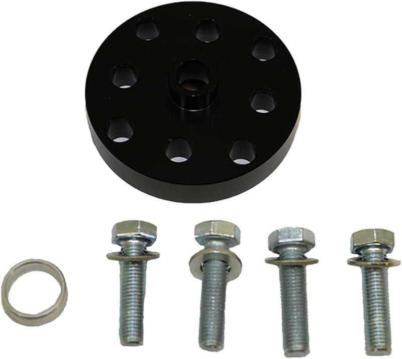 Espaçador de ventoinha universal em alumínio billet preto Assault Racing Products 0,50 – Modelo 18175