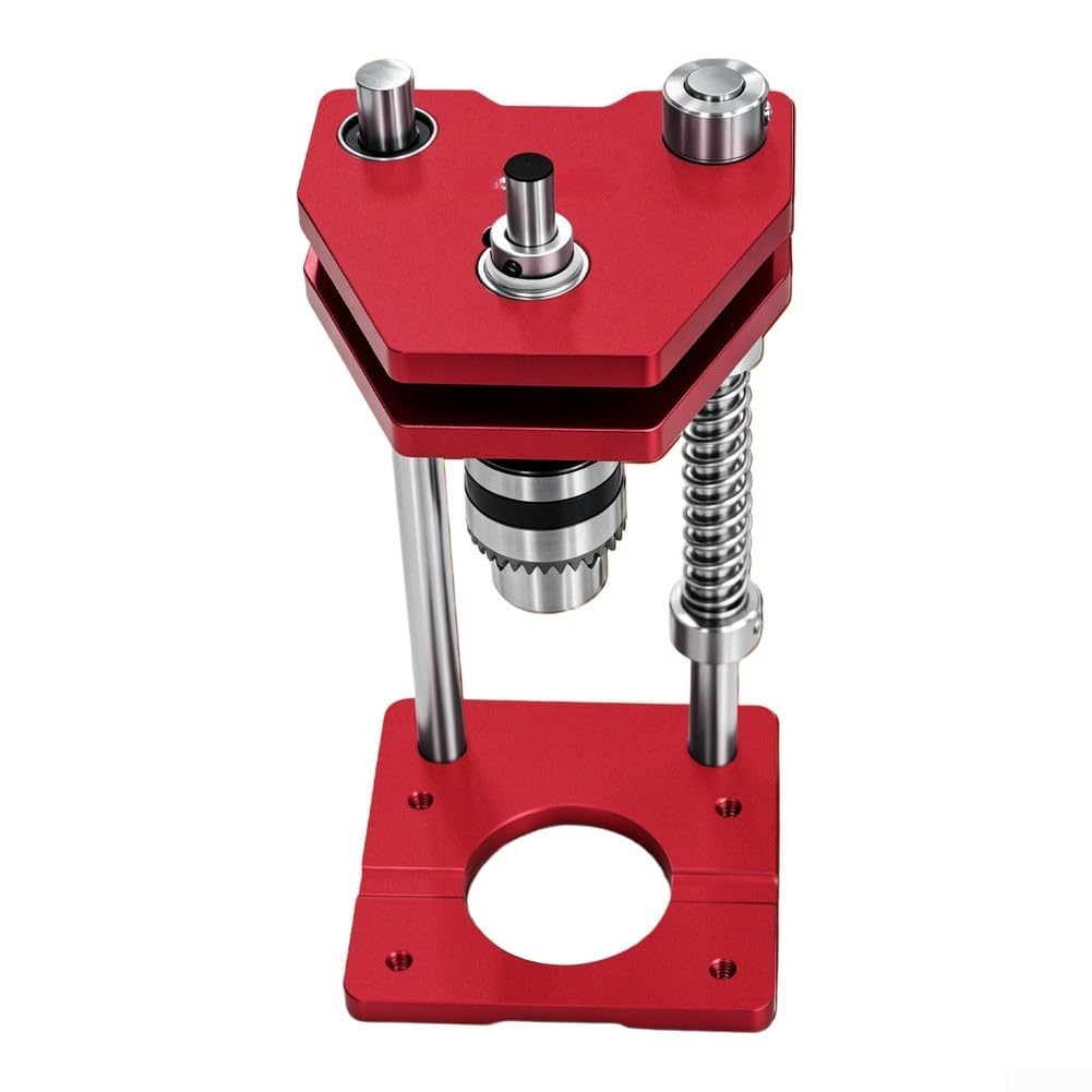 Soporte de taladro vertical Guía portátil de aleación para madera (estilo