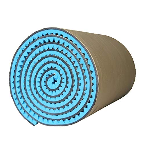 KANGjz 5 metros cuadrados de la espuma ac�stica rollo, paneles t�mpano danza de sala de sonido de absorci�n de algod�n retardante de llama ac�sticos Hermosa y duradera (Color : Blue)