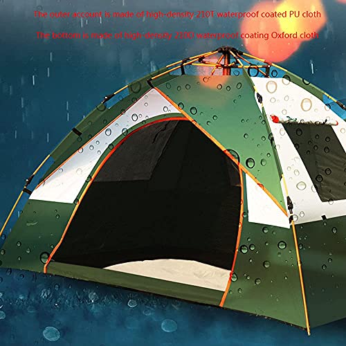 Carpa instantánea GeRRiT para camping familiar 2-4 personas miniatura 2