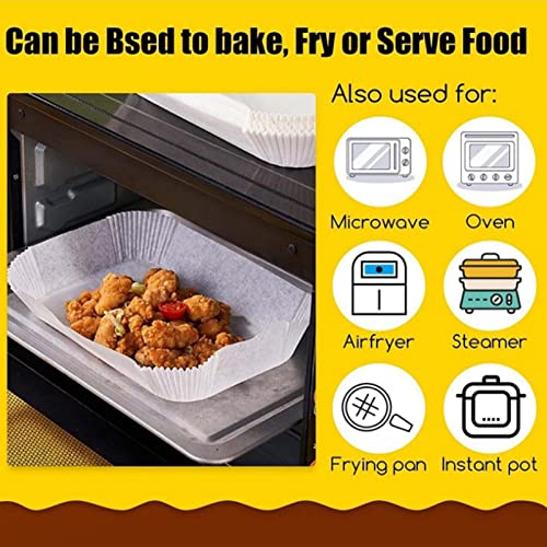 Eteslot Air Fryer Disposables Paper Liner for