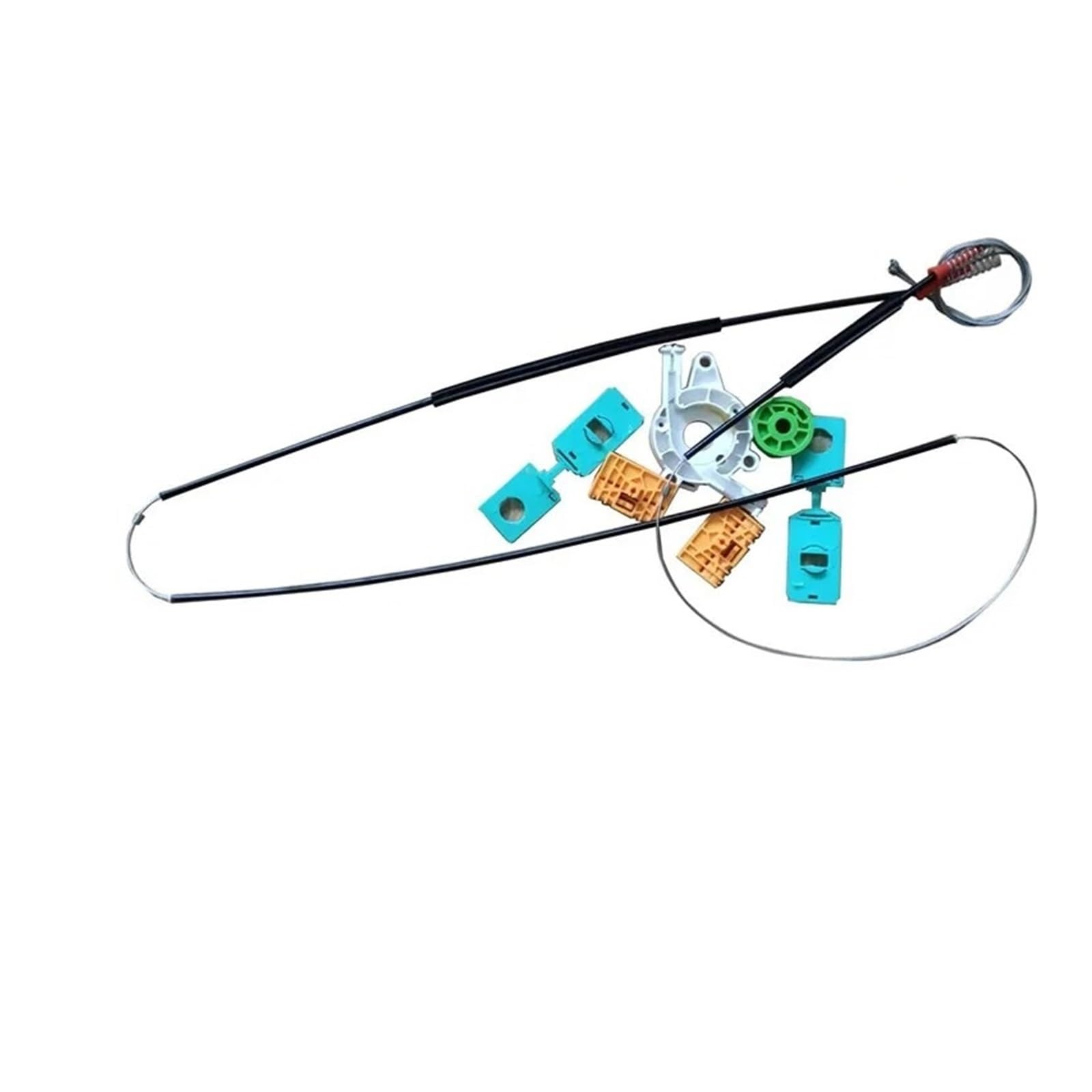 MAMEFVBB Window Regulator Slider Clips Front Left Right Window Regulator Repair Kit for A6 4B for C5 1997-2005 4B0837461 4B0837462(Front Left)