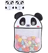 Norhogo Panda Netz Badewanne Spielzeug Badewannenspielzeug Aufbewahrung Badespielzeug-Netz, für B...