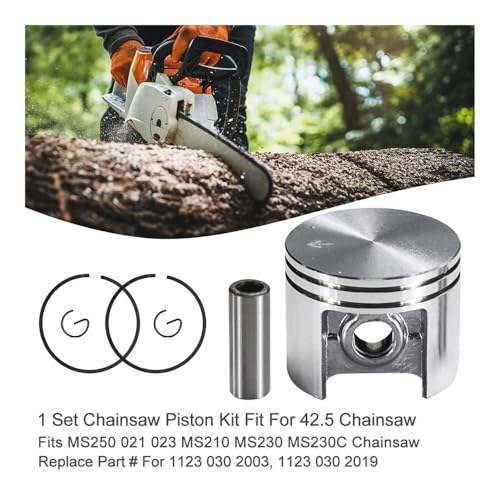 Segment de piston 42,5 mm contre la perte de puissance MS250 MS230