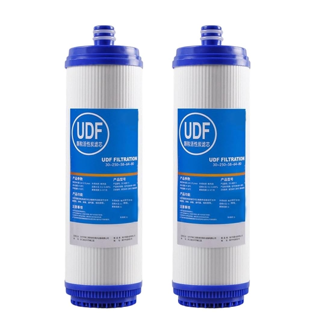 Cartouche charbon actif UDF 10in de filtration supérieure sous évier