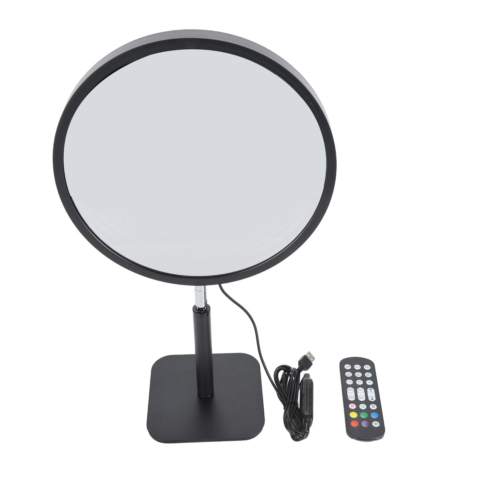 Topiky Spiegel Tunnellicht, USB LED Nachtlicht, 3D Spiegellicht, APP Fernbedienung, RGB, Unendliche Schreibtischlampe, Schreibtisch Tischlampe für Gaming Zimmer, Wohnheim,