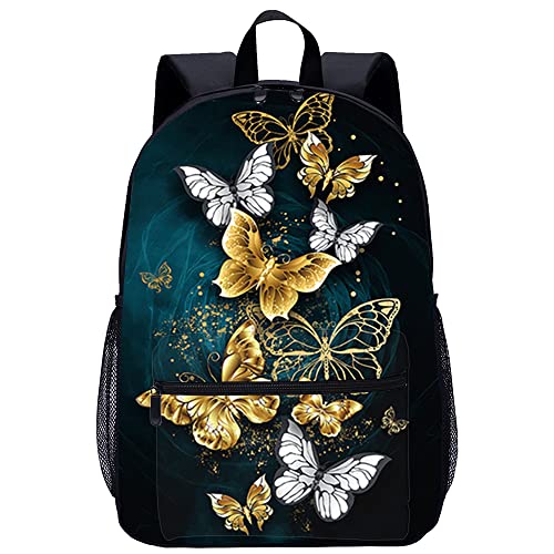 Sac d'école papillon grand format pour ranger tous les grands cahiers