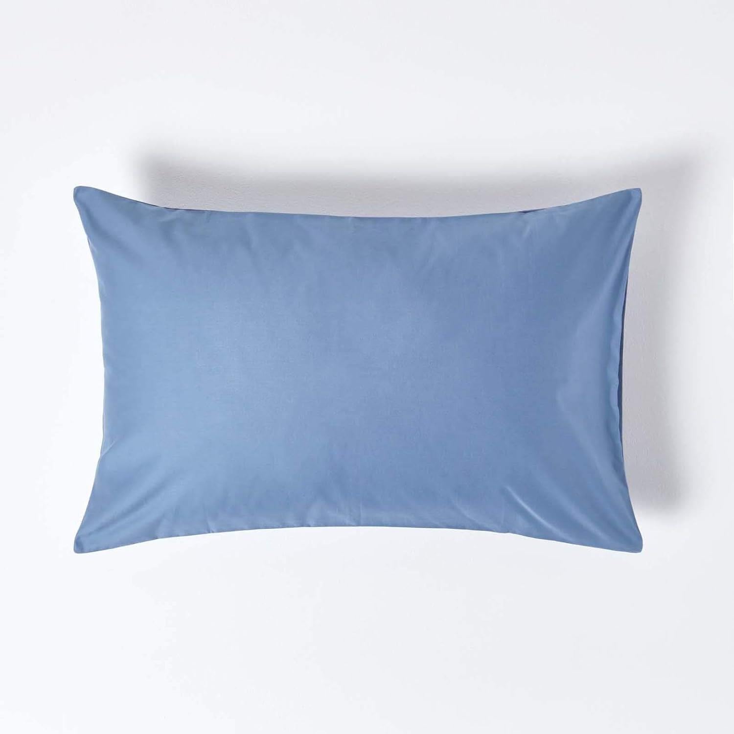 Homescapes Airforce Blue 1000 Thread Count Egyptian Cotton Blue Standard Size Pillowcase Luxury Housewife Pillow Case Pack Of 4