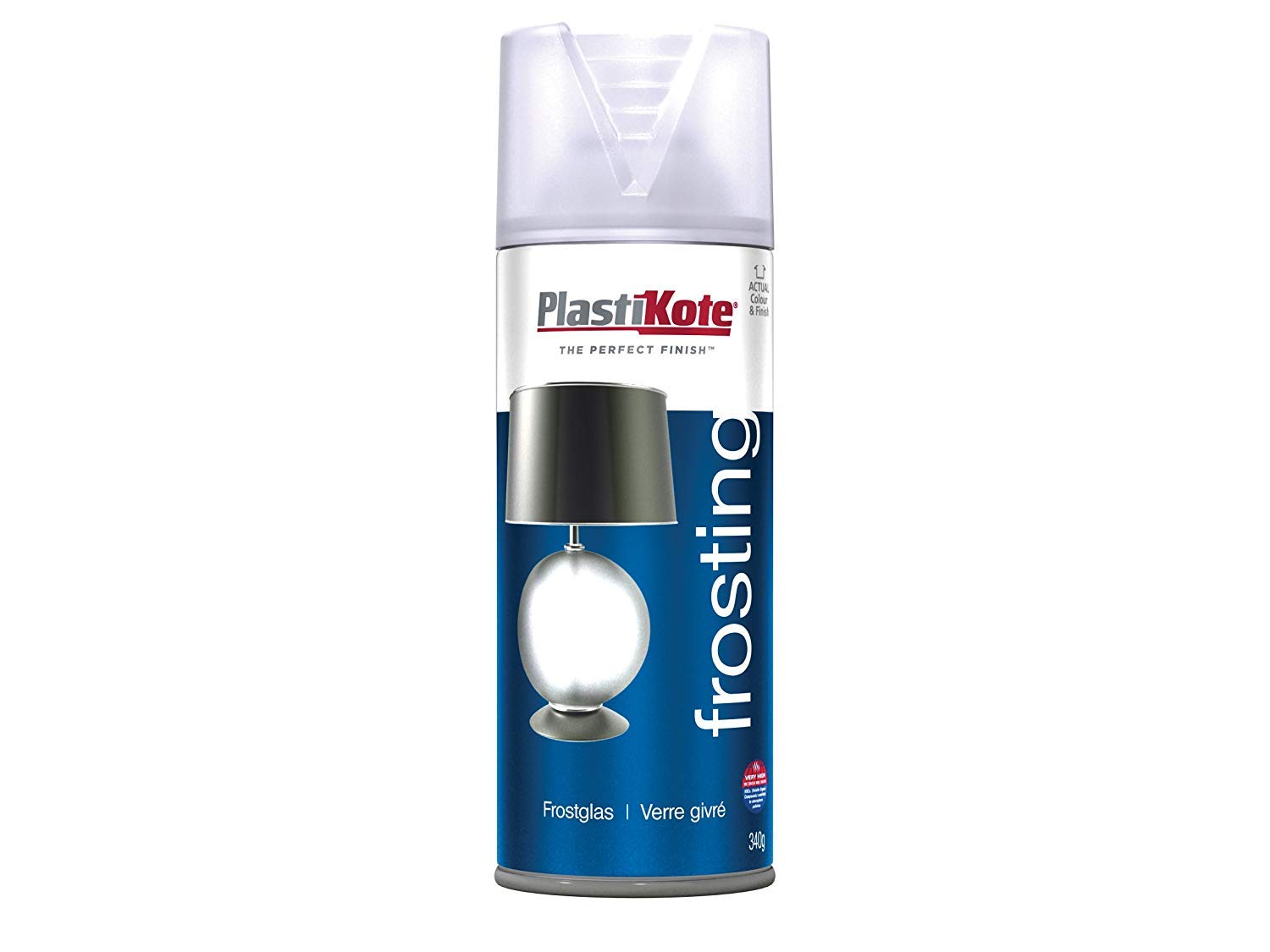 Plasti-Kote Clear 3X 400 Ml Glass Frosting Twist Spray