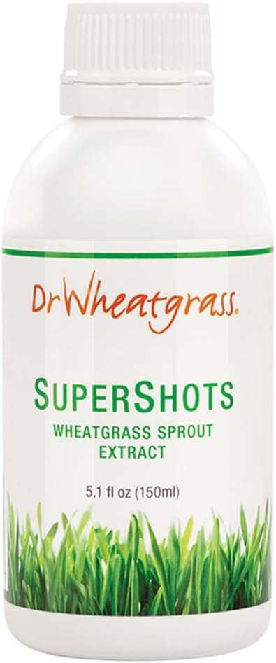 Supershots - Wheatgrass Extract in a Bottle, Stronr Than