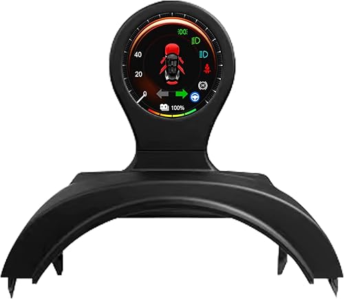 Pioowirk Panel de instrumentos con pantalla frontal para Tesla Model 3 Model Y 480 x 480 IPS con soporte para teléfono celular para Tesla