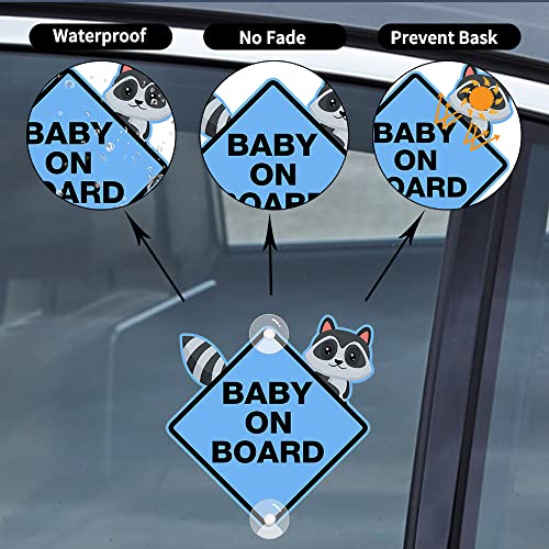 Leniutor Baby On Board Adesivo per auto, simpatico...