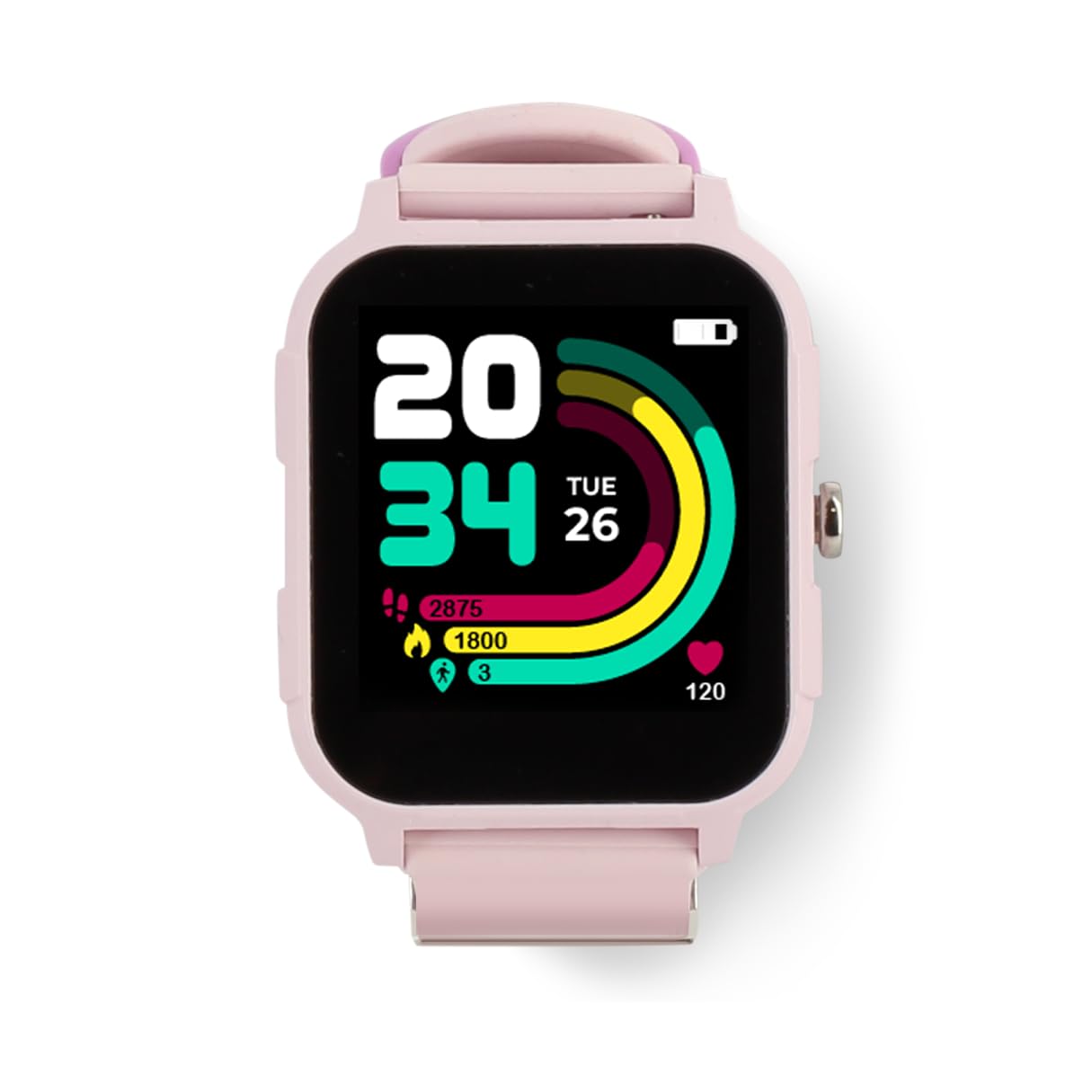 KURIO - Orologio intelligente rosa - Smart Watch per bambini e adolescenti - consigliato da Gulli - a partire dai 6 anni