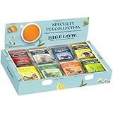 Bigelow Tea Assortment, Green, Black, and Herbal Teas with English Teatime, Constant Comment, Lemon Lift, Earl Grey, Green, Cozy Chamomile, Orange Spice, Mint Medley, 64 Tea Bags (Pack of 1)