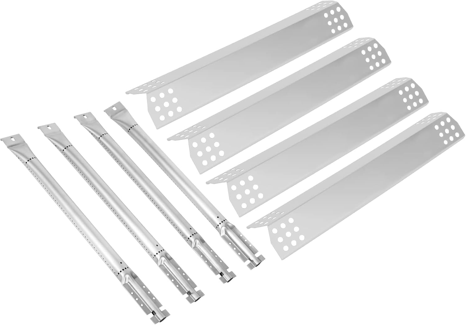 16 1/8" Heat Plates & Burner Tubes for Kitchenaid Grill Replacement Parts 720-0954 720-0954A 720-0954CO 720-0954L 720-0745 720-0745A 720-0745B 720-0745D 740-0780 860-0003 720-0893, Nexgrill 720-0336D