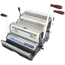 Akiles DuoMac-C51 Binding Machine & Punch Heavy Duty 2-in-1 Combs & 51 Coil