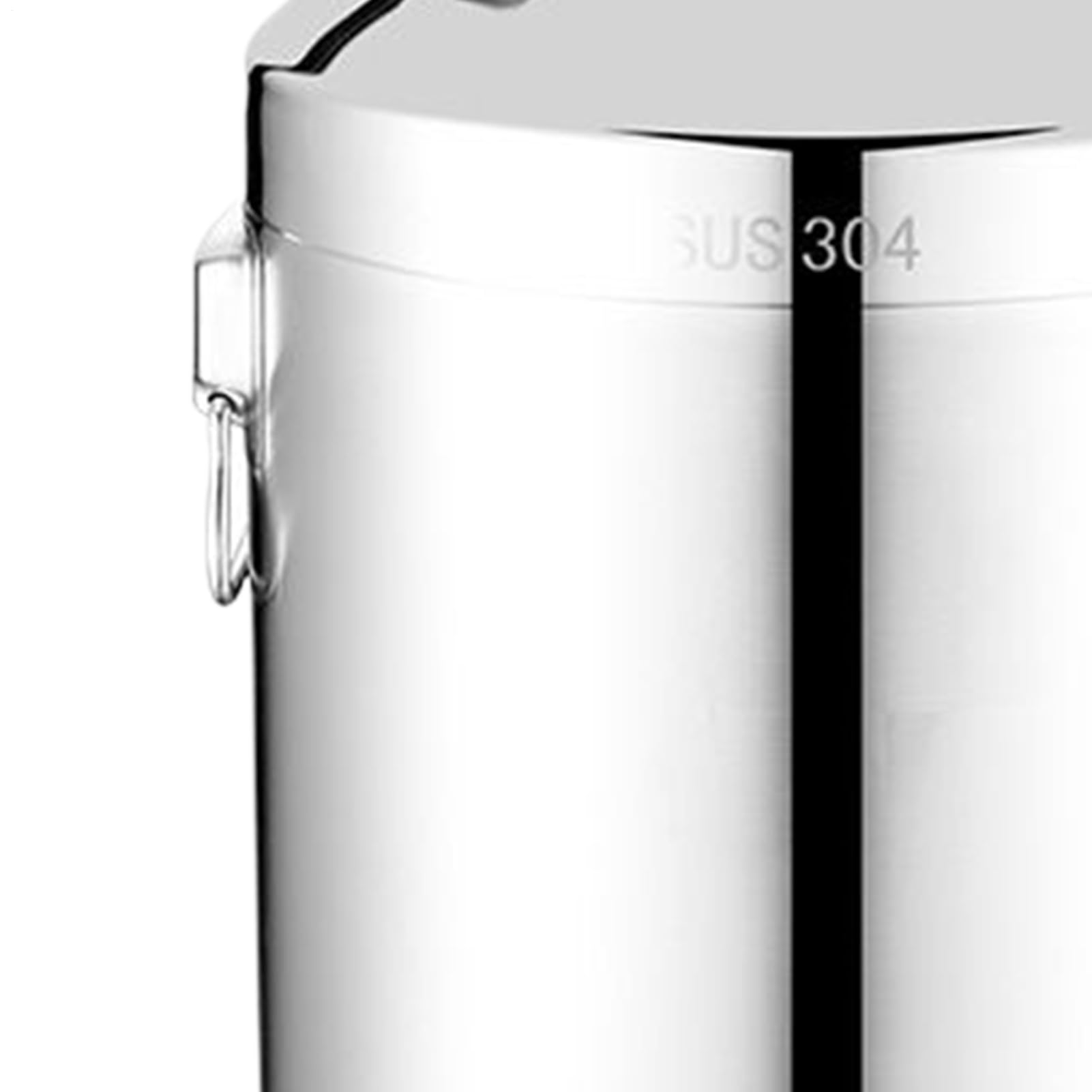 Tamburo Per Olio In Acciaio 5L/9L/14L Utensili Da Cucina In Acciaio | Uso Domestico E Escursionismo Per Latte Vino Alimenti Farina Caffe Zucchero