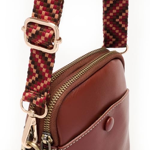 Image of chushui 1 Inch Purse Strap Replacement, Adjustable Crossbody Bag Strap | Different Fabric Textures and Surface Finishes