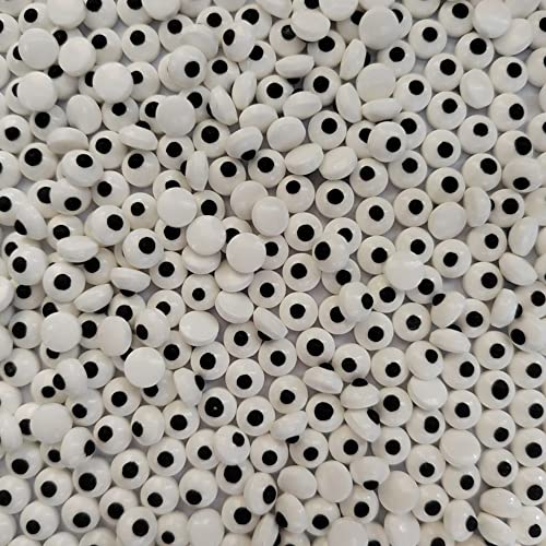 Eastron Edible Mini Candy Eyeballs Eyes Cake Cupcake Toppers Cookie Decorations Dessert Sprinkles for Halloween Christmas Birthday Party Supplies 2.82 Ounce