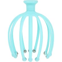 Scraping Head Massager Scalp Massage Tool Portable Deep Massage Handheld with Stainless Steel Octopus Design 6.17x4.99x3.81in for Daily Use and Travel Relaxation