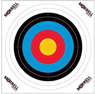 Morrell Targets 100 Pack 80cm Paper Archery Target Face
