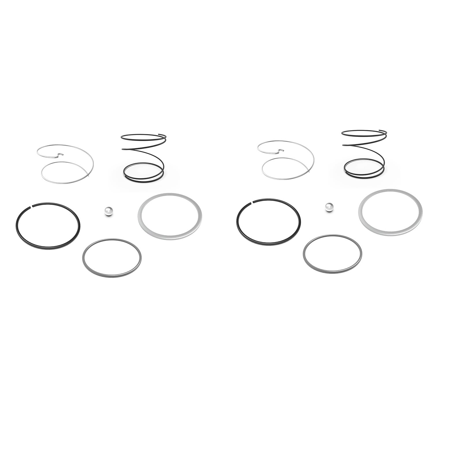 Updated DCF885 Impact Driver Spring Kit FOR Dewalt 20 V Impact Driver Parts DCF887 DCF886 DC825,Replacement N078434 spring and N089668 steel ball - 2 Pack