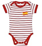 Supporter Supportershop Espagne Veste Bicolore Mixte Enfant, Rouge, FR : S (Taille Fabricant : 5-6 Ans)