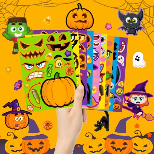 Imishm HALLOWEEN STICKERS FOR KIDS Cute Halloween Stickers Halloween Party Games Stickers thumb #3