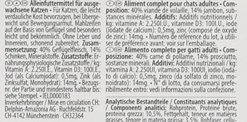 Miamor Milde Mahlzeit Geflügel Pur & Schinken 16x100g