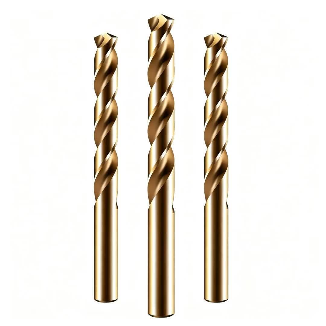 Punte elicoidali per trapano HSS 6542 cobalto da 5,5 mm, gambo dritto, estremamente resistenti al calore, contenenti cobalto, progettati in metalli duri come acciaio inossidabile e ghisa