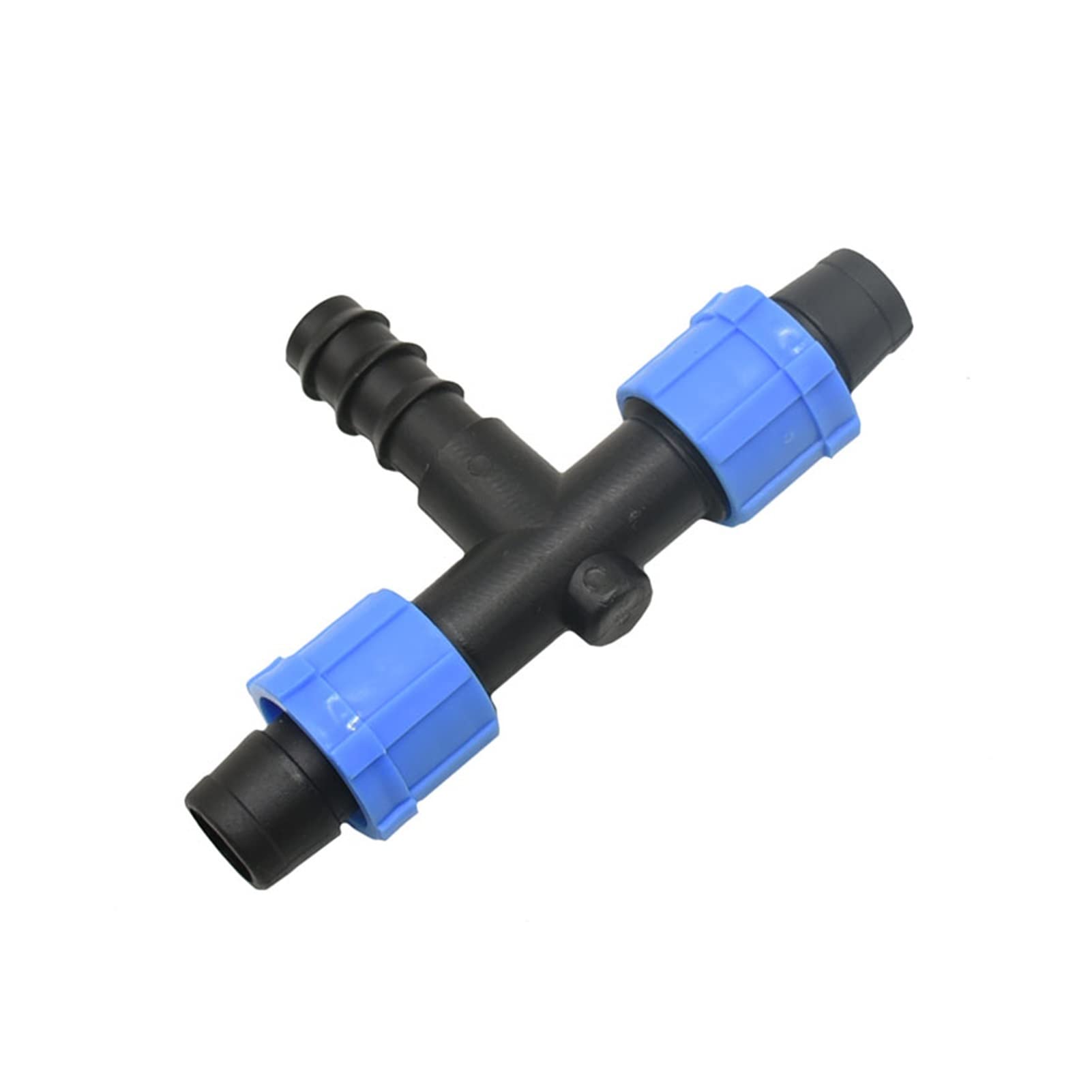 Okucia do nawadniania zraszania ogrodowe Wąż 1/2 "Do 16 mm Nawadnianie kroplowi z separator wodny Nakrętka z blokadą z wodą do irygacji kroplówki szklarni 20 sztuk