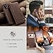 Cracedily for Samsung Galaxy A33 5G Case, Flip Wallet Leather Case with Card Holder Magnetic Closure Shockproof Kickstand Protective Phone Cases Cover for Samsung A33 5G,Coffee