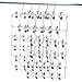 Homend 6 Tier Skirt Hangers Foldable Pants Hangers Closet Organizer Stainless Steel Fold up Space Saving Hangers (5 Pack)