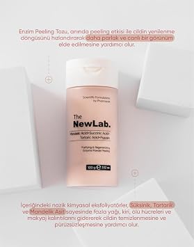 The New Lab Arindirici ve Yenileyici Enzim Tozu Peeling 100 g