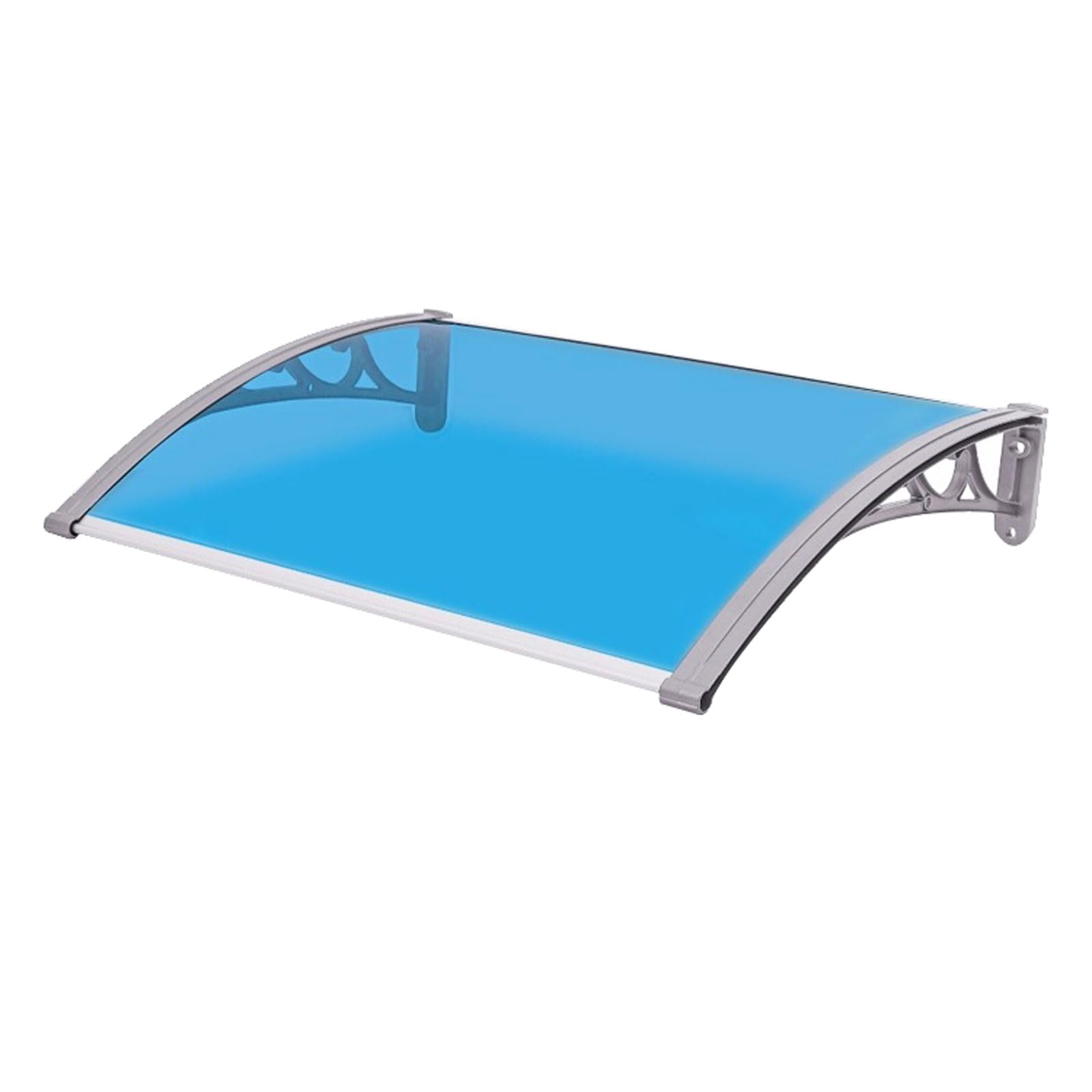 QYMYOZ Outdoor Patio Awning Canopy Window Awnings for Doors Polycarbonate Cover Front Door UV Rain Snow Sunlight Protection for Front/Back Door