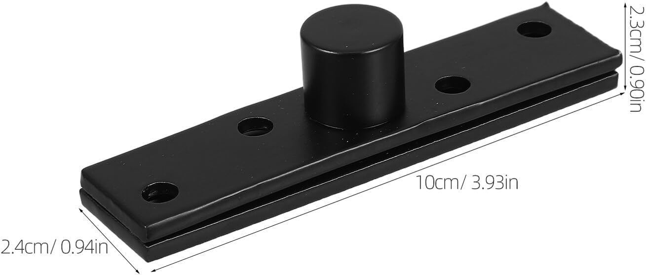Stainless Metal Hidden Door Pivot Hinge Full Rotation for Wooden Doors