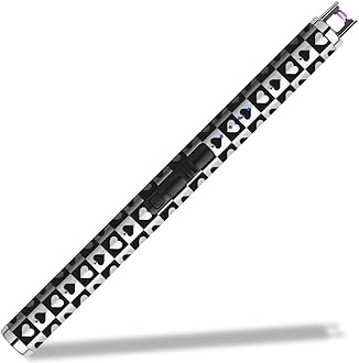 SUPRUS Electric Candle Lighter USB Type C Rechargeable Lighter with Upgraded LED Battery Display Safety Switch Flameless Plasma Windproof for Candle Cooking BBQs Fireworks (Ace)