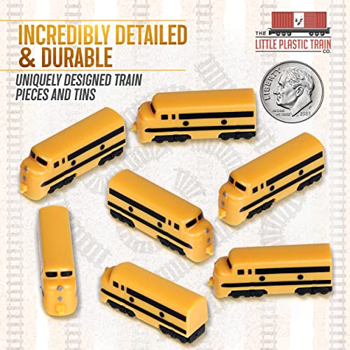Hornet Deluxe Board Game Train Set | Player Pieces For Ticket To Ride And Other Adult, Family, And Kids Train Board Games | Upgraded Miniatures (Yellow) #TOP2