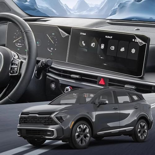 Verre trempé Kia Sorento 2024 2025 écran protégé pour vos trajets en famille