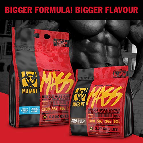image for Mutant Mass Weight Gainer Protein Powder - Mass Builder for Bulking an
