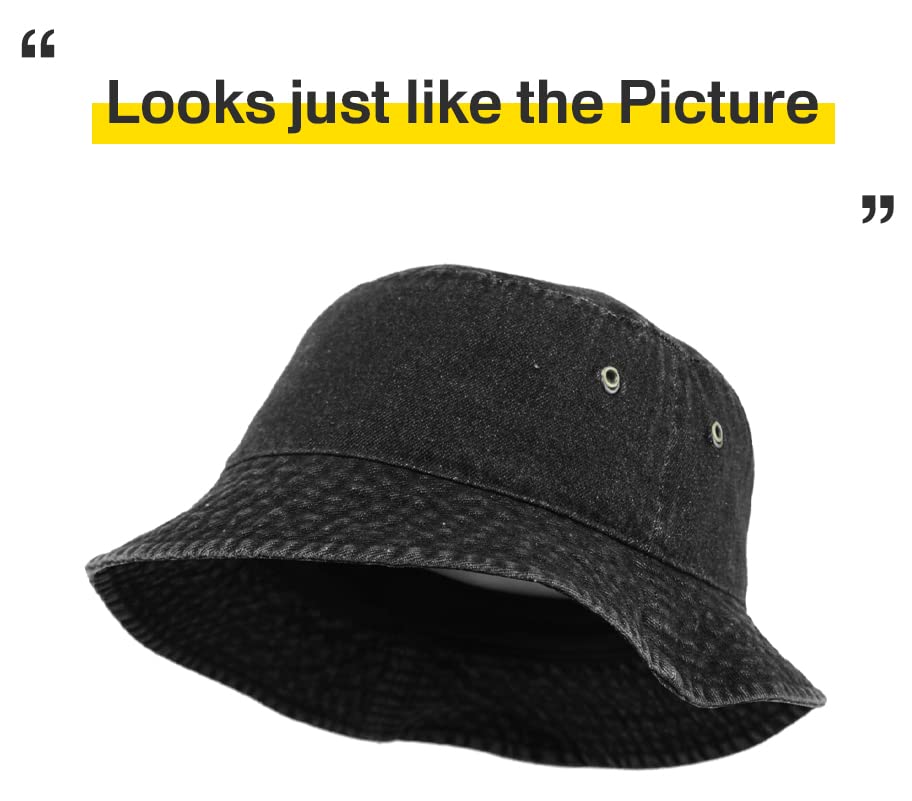 Image of KBETHOS 100% Cotton Washed Bucket Hat