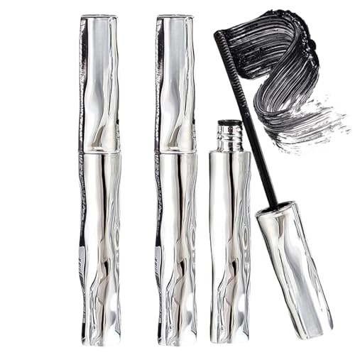 Ultimate Length & Curl Mascara Set – Volumizing & Lengthening Formula for Lifted, Clump-Free Lashes. 4D Silk Fiber Enhancer, Long-Lasting Wear, Gentle for Sensitive Eyes 2PCS