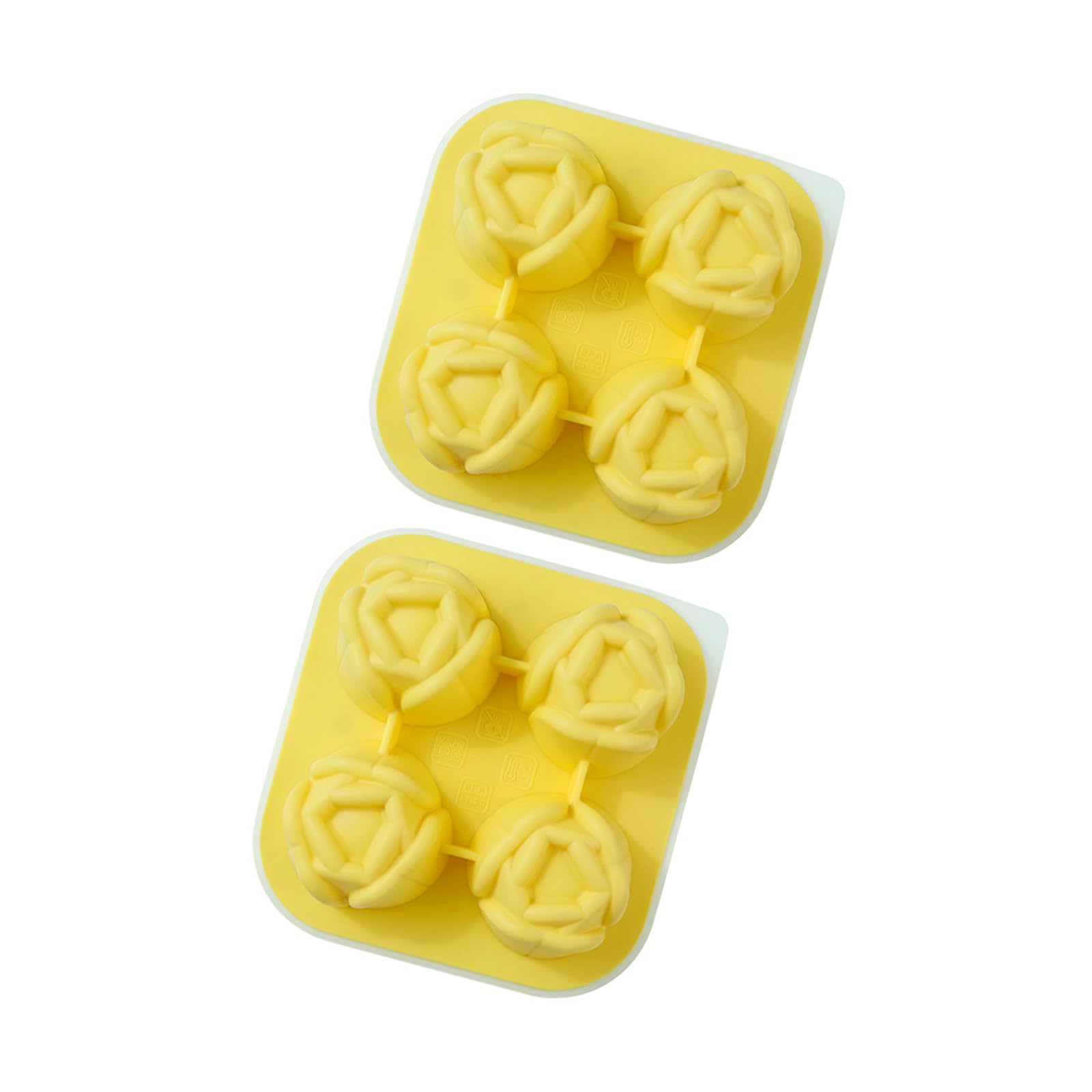 Qisuw Design Ice Tray with Simple Demolding Ideal for Cocktails and Entertaining Soap Molds