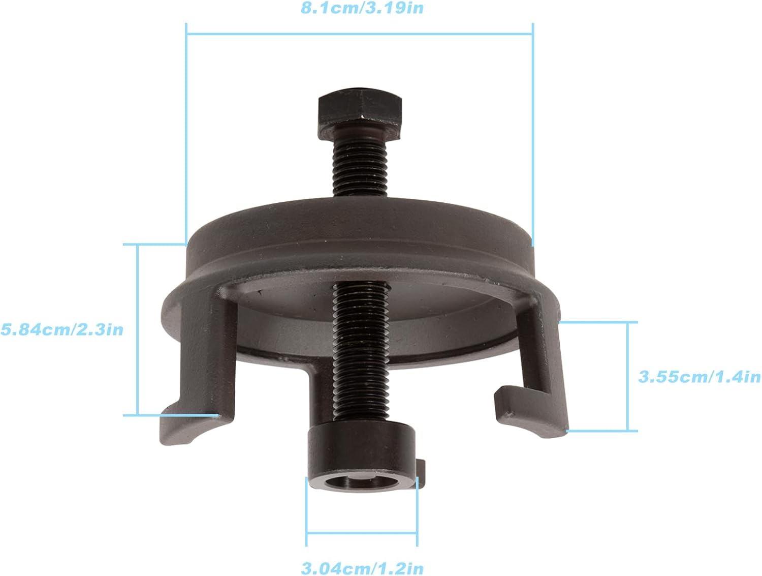 Harmonic Balancer Puller and LS Harmonic Balancer Installation Tool Fit for 1997-UP V8 LS1 LS2 LS3 LS4 LSX LSA LS6 LQ4 LQ9 Crank Pulley Puller and Installer Set for LS LT Engines 25264