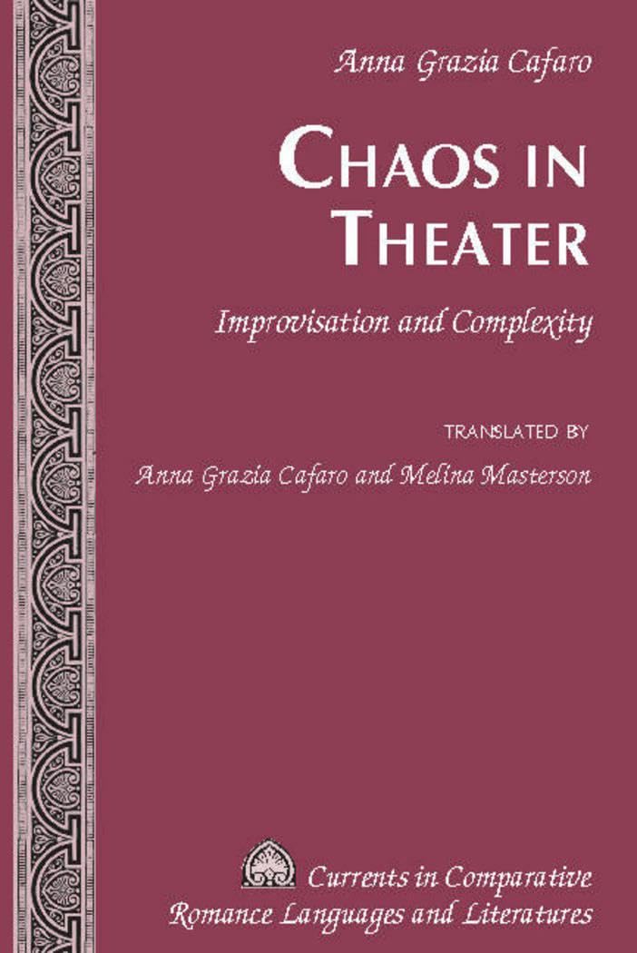 Chaos in Theater: Improvisation livre de théâtre traduit par A. G. Cafaro