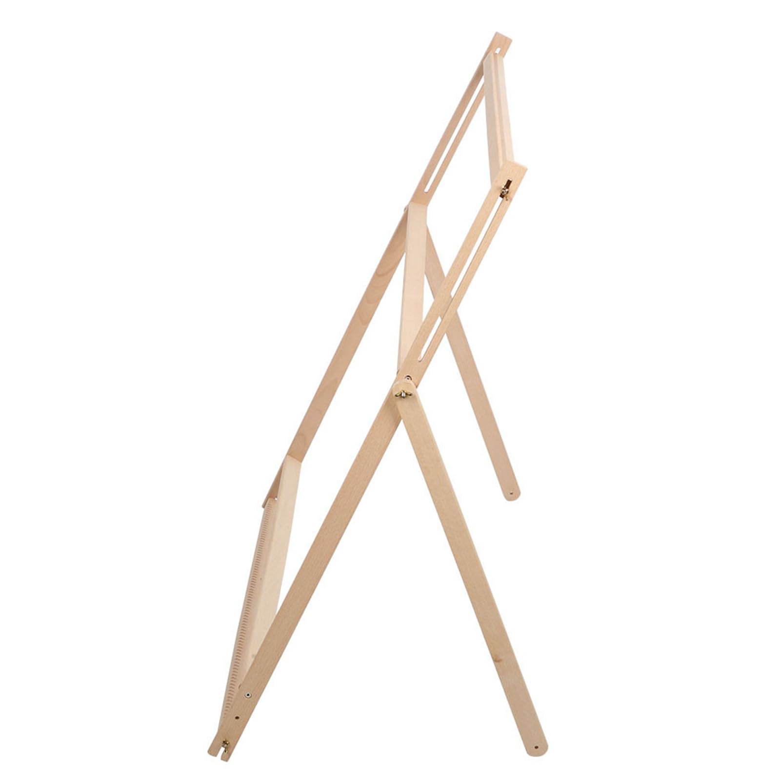 Annadue Handwebmaschine aus Holz, Verstellbare Halterung, Gobelin-Wollstrickwerkzeug, Handwebstuhl für, Anfänger, Webspielzeug