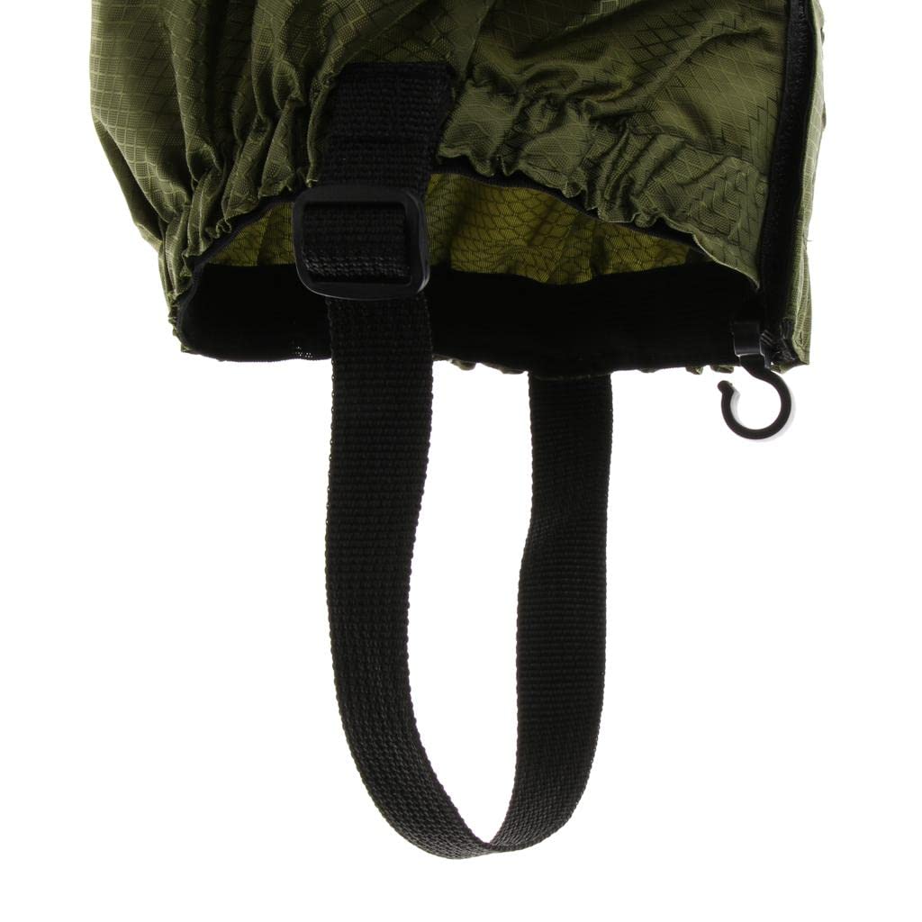 Oshhni 2 Paar wasserdichte S Wandern Klettern Low Snow Legging Trekking S, Armeegrün