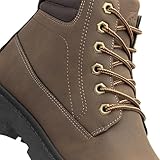 Urban Territory Bill Mens Brown Lace Up Boot - Size 11 UK - Brown - Image 6